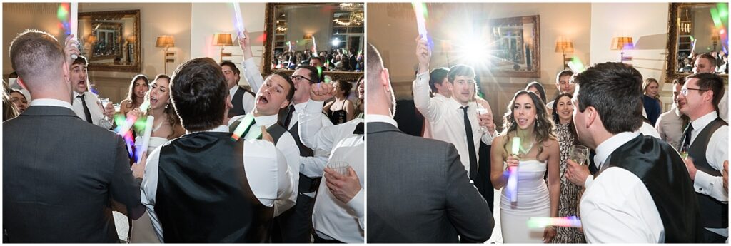 Guests dancing at Stone House at Stirling Ridge 